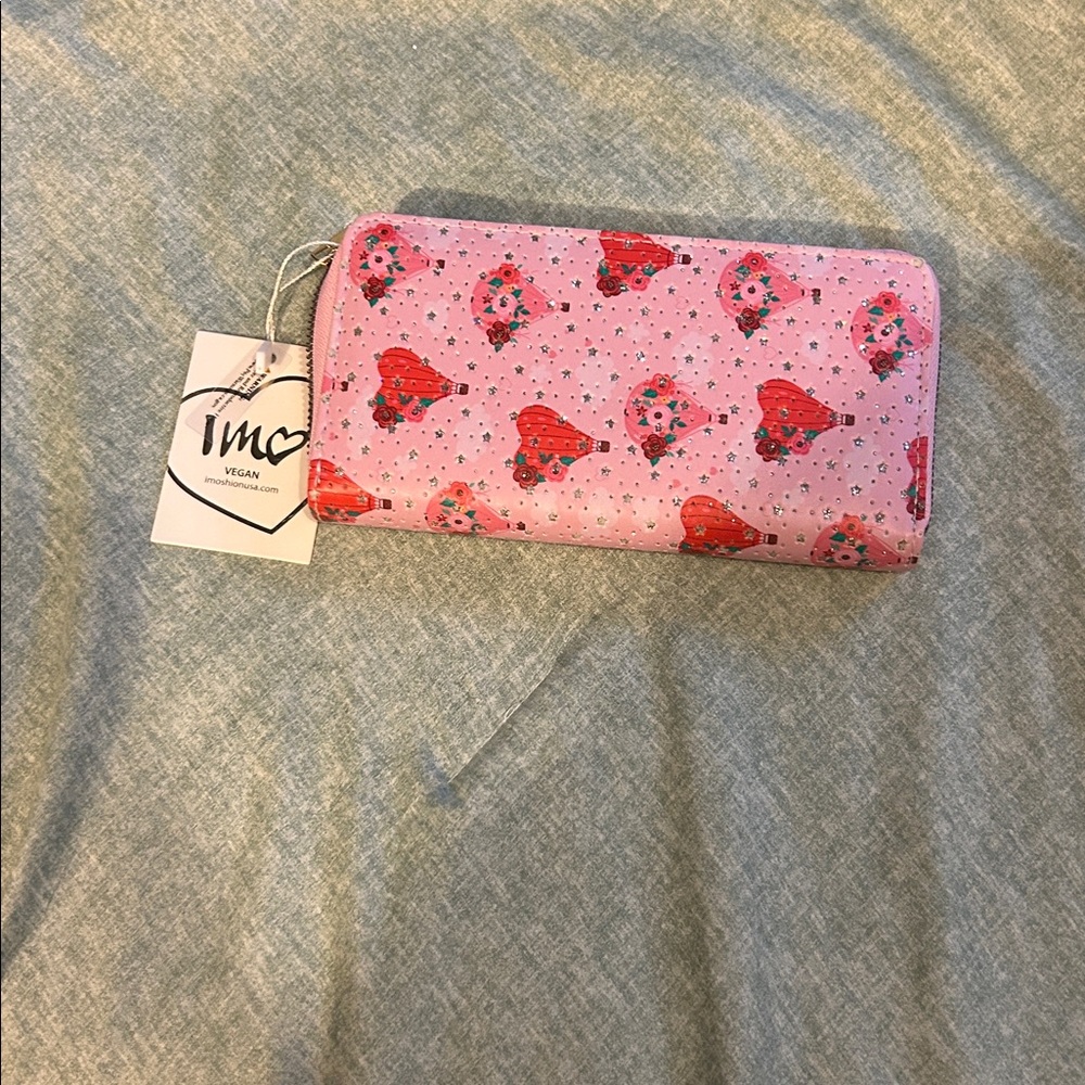 Pink Floral Women's Wallet